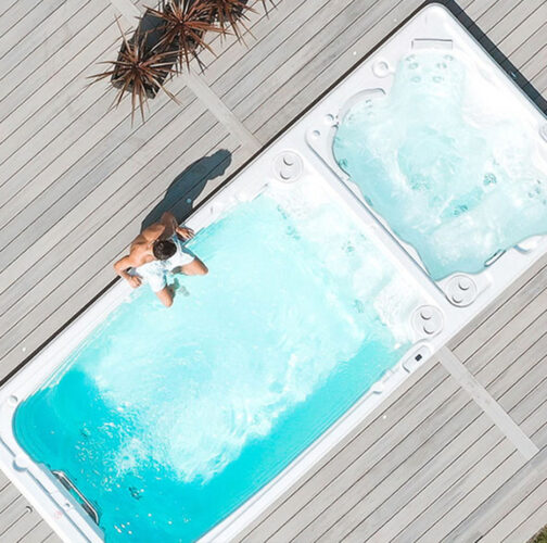 Hydropool swim spa dualtemp dtax