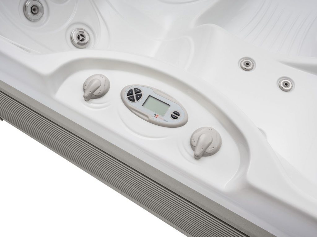 Caldera Vacanza betjeningspanel