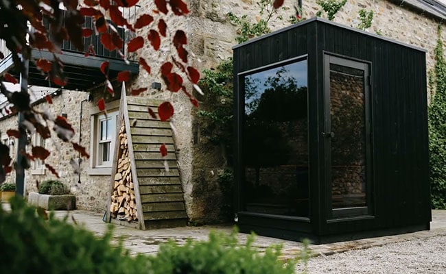 Nordic Misty udendørs sauna fra Kirami