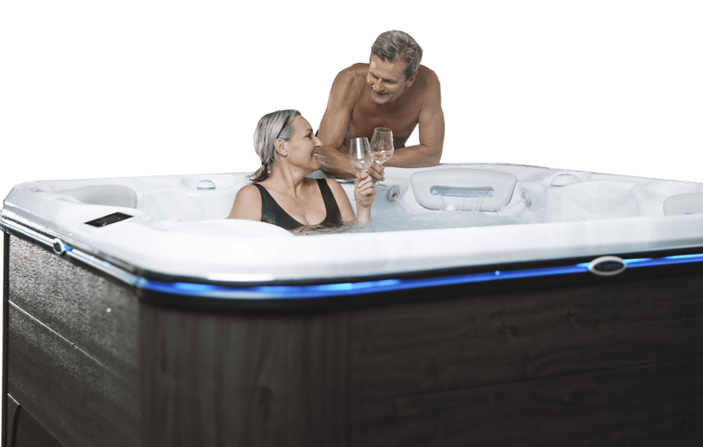 Hydropool udendørs spa