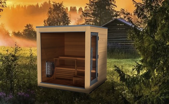 Finvision Nordic Dawn udendørs sauna